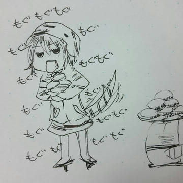 じゃぱりまんをひたすら食べてるだけのツチノコちゃん