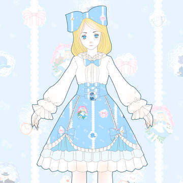爱丽丝lolita sk 小裙子设计