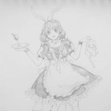 兔叽女仆