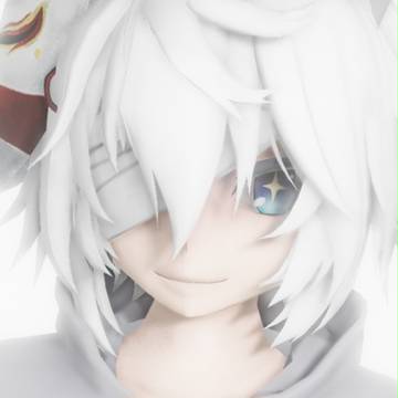 白いキツネ