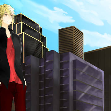 In the city