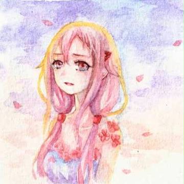 给学弟画的祈妹w
