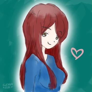 Autoportrait, red hair
