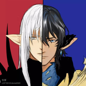 FF14アイメリクxエスティニアンLOG