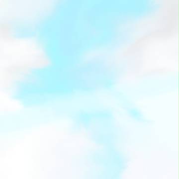 上空の雲