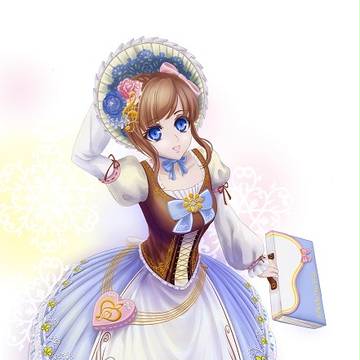 亜麻色の髪の乙女