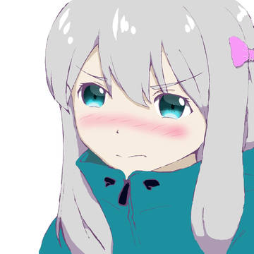 エロマンガ先生色塗ってみた