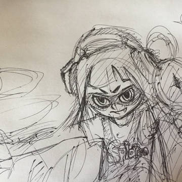 殴り書きスプラ