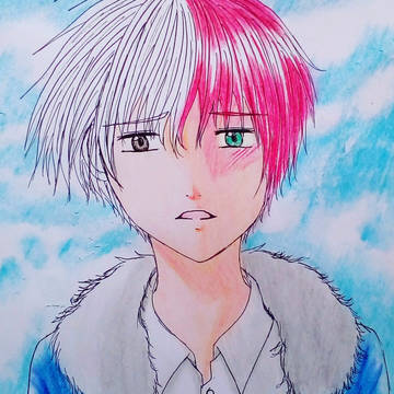 Fan art Todoroki Shouto