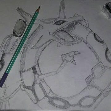 Raquaza (sketch)