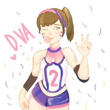 D.VA  Volleyball !