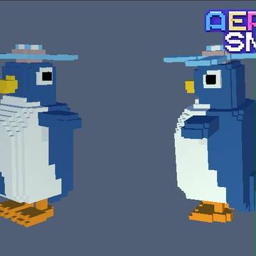 voxel penguin