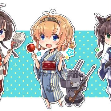 秋月型ちゃんアクキー