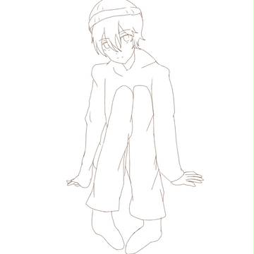 トド松（線画）