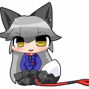 ギンギツネ（ひも付き）