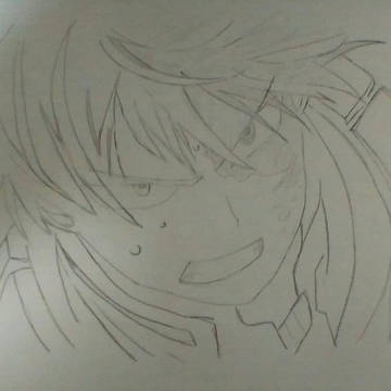 ヒロアカ　模写