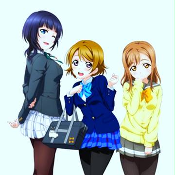 lovelive之巨乳黑絲三人組