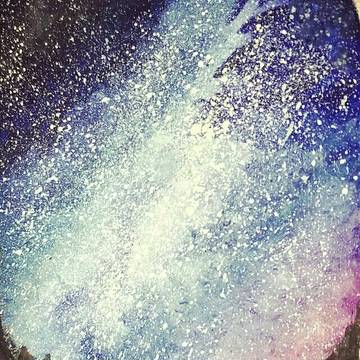 水彩初尝试（惨烈的结果）