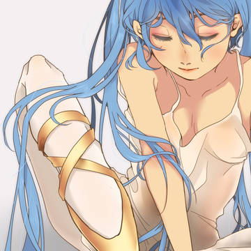 回らないトゥシューズ