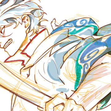 銀時 落書き