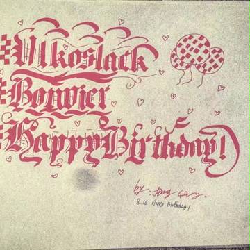 Happy birthday