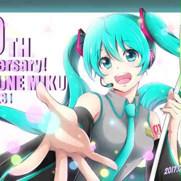祝！初音ミク１０周年！！