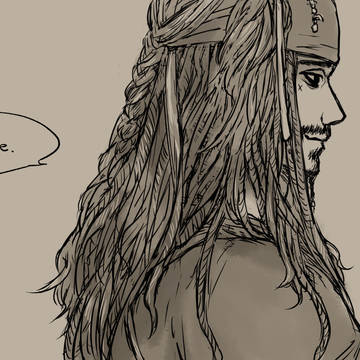 捧げもの+PotC落書き4