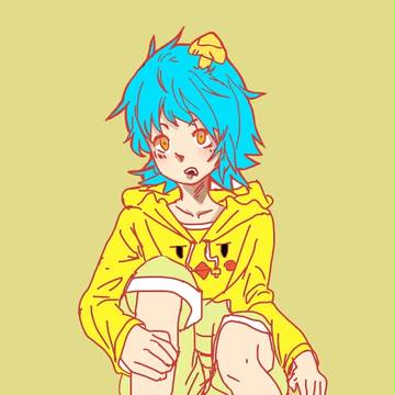 黄色卫衣小男孩