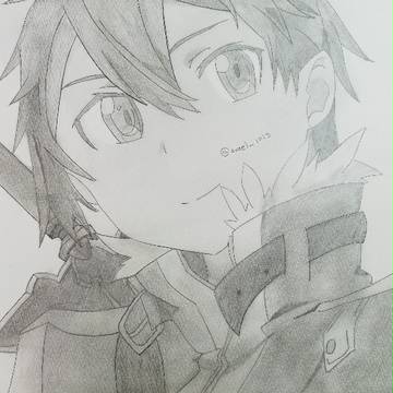 キリト 模写