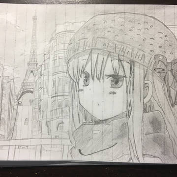 白黒模写〜干物妹!うまるちゃん〜