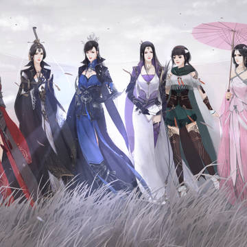 八荒成女图