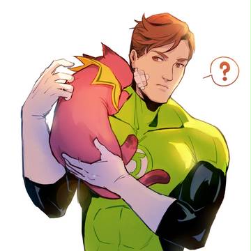 green lantern log