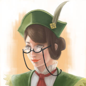キャラバンの看板娘