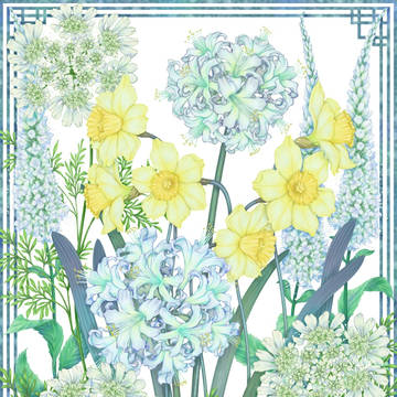 Fleurs blanches