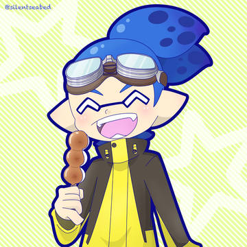 コロイカのゴーグルくんはみたらし団子かわいい