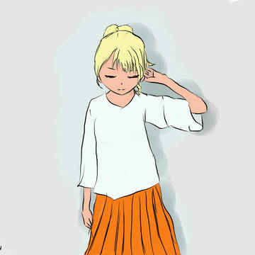 金髪少女