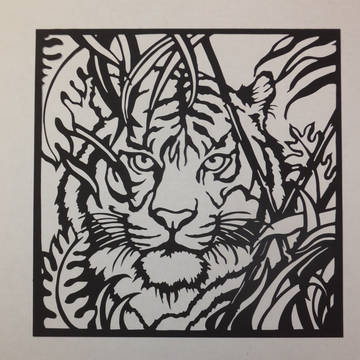 切り絵に挑戦