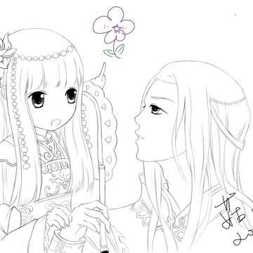 万花