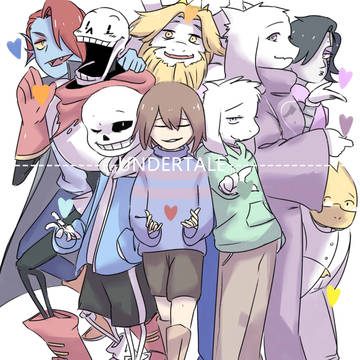 旧图重画】undertale2周年?!