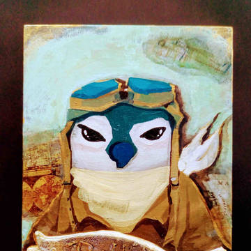 「ビリー」ペンギン肖像画