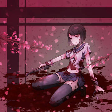 血溜まり桜