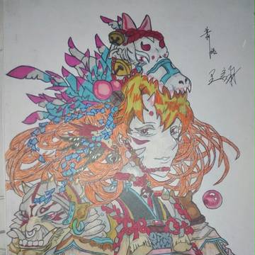临摹食蝉大大的作品