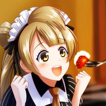 南ことりちゃんに誕生日ケーキを食べさせたい