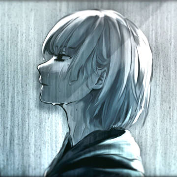 雨と青年