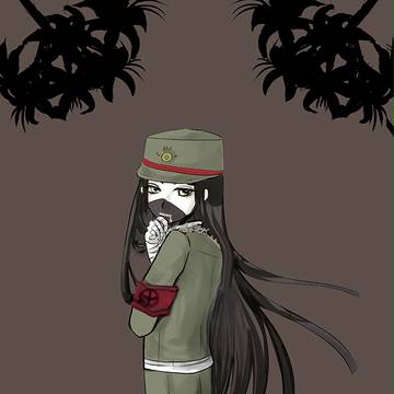 彼岸花畑にて