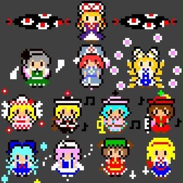 東方妖々夢☆レトロシューティング風