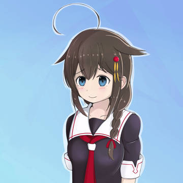 時雨就役記念絵