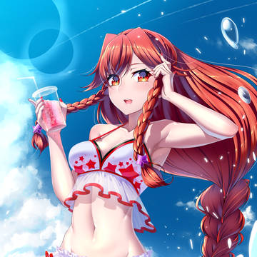 水着カズネさん