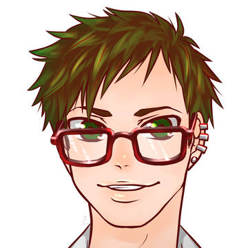 メガネ男