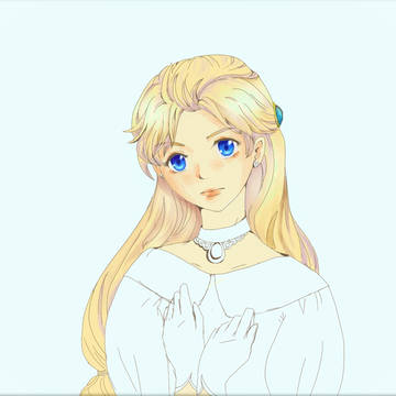 初描きエリナ嬢